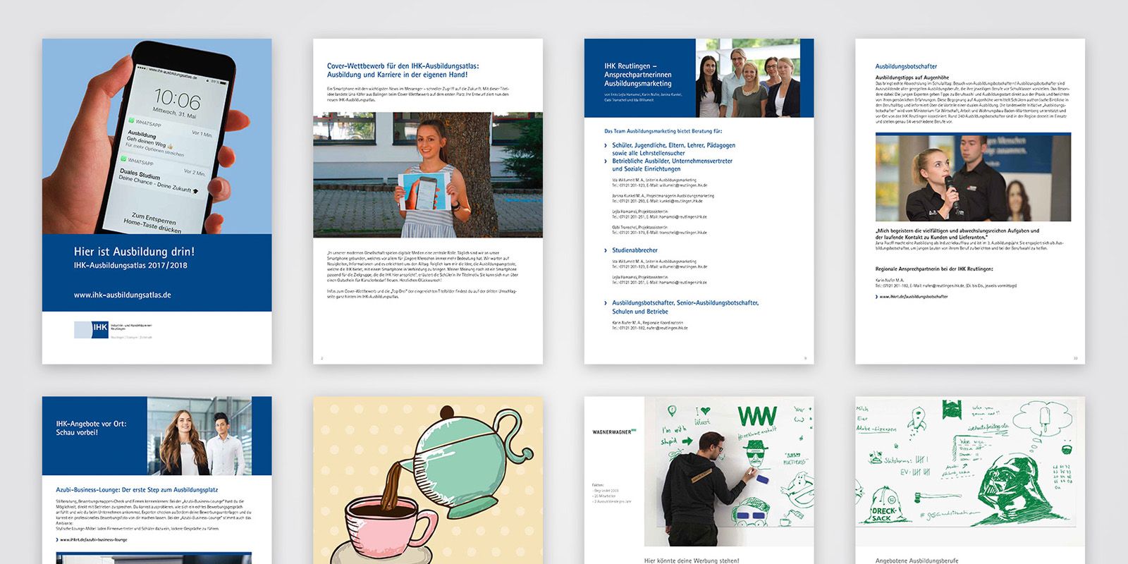 Übersicht über den Ausbildungsatlas 2017/2018 der IHK Reutlingen