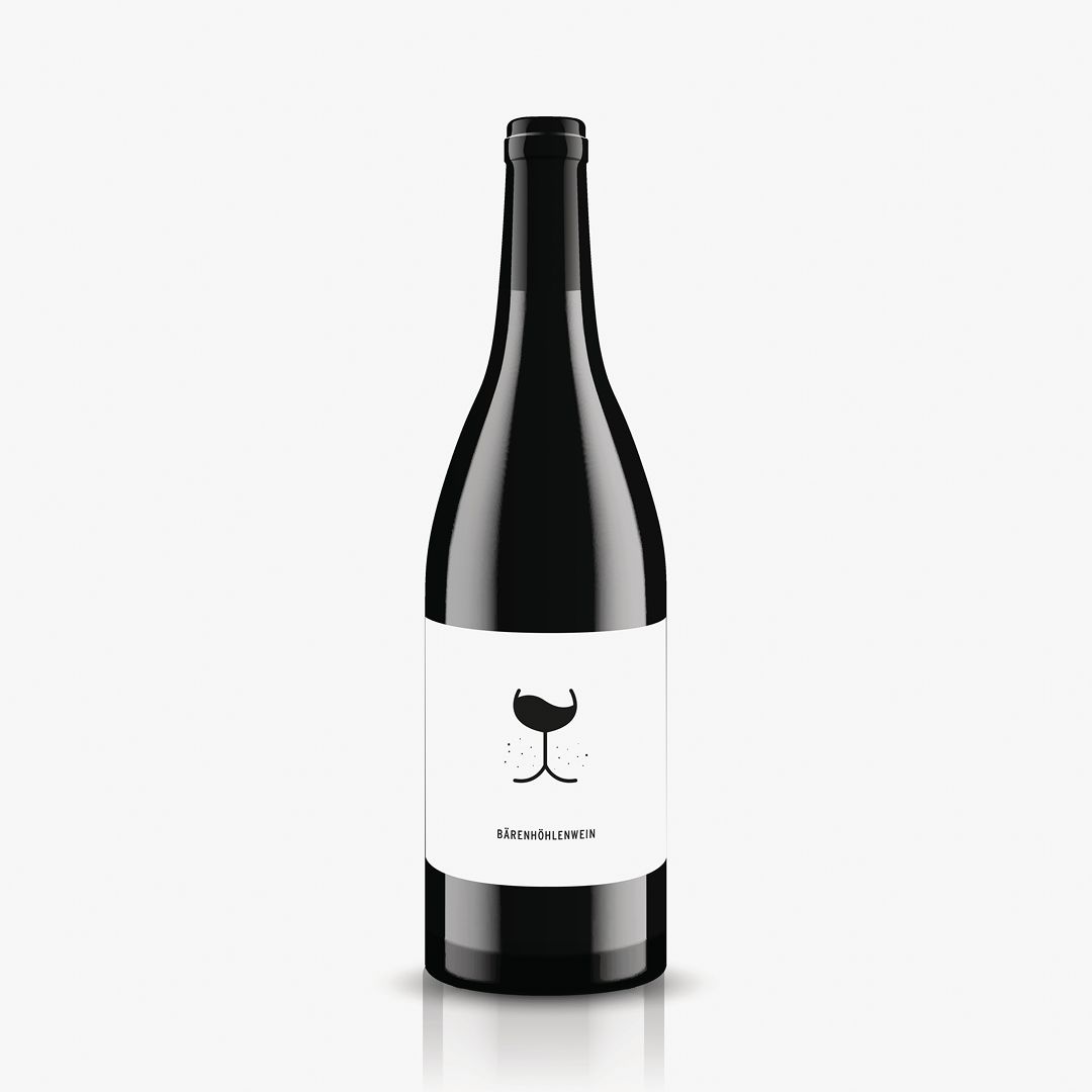 Flasche vom Bärenhöhlenwein